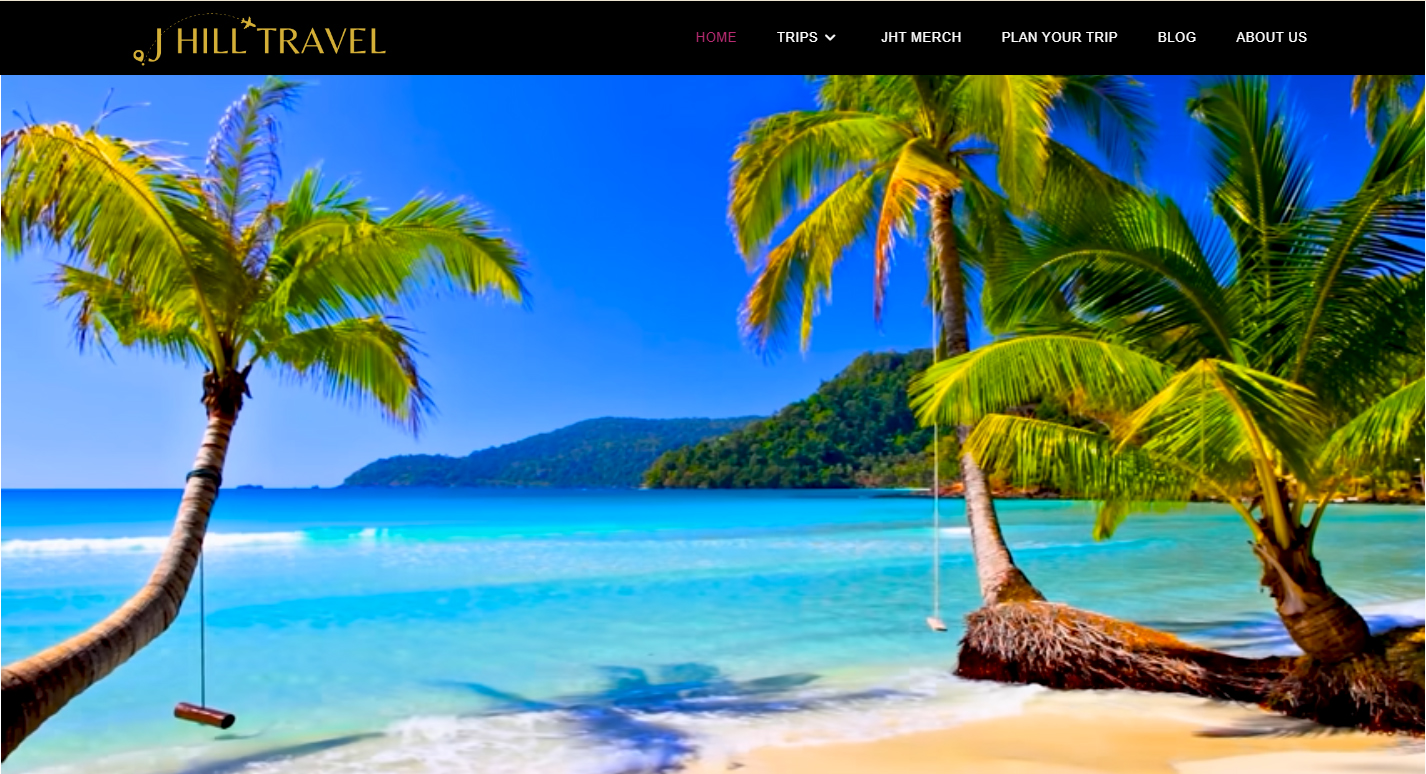 J Hill Travel website